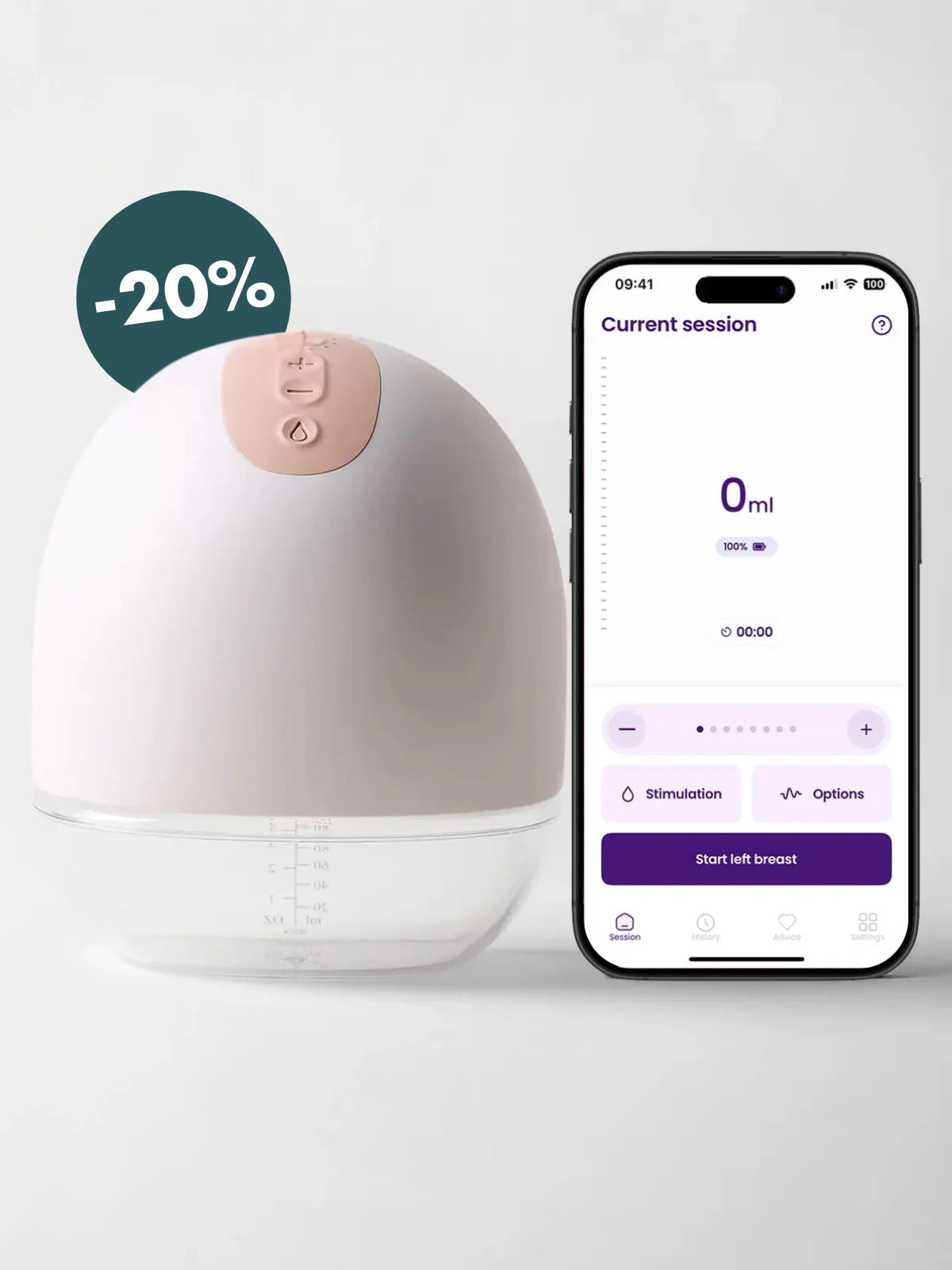 Perifit Pump | Hospital-grade Wearable Breast Pump