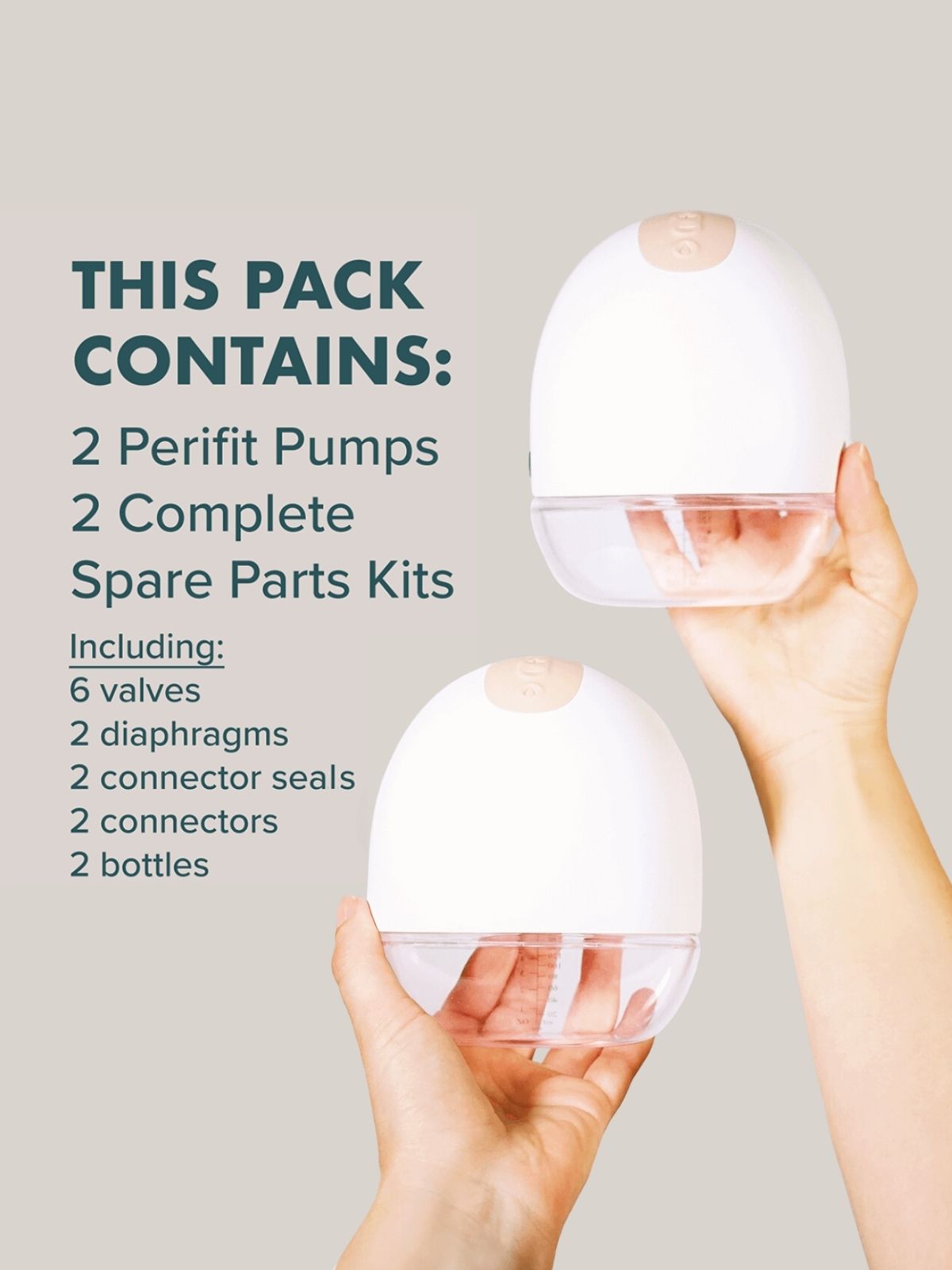 Perifit Pump | Hospital-grade Wearable Breast Pump